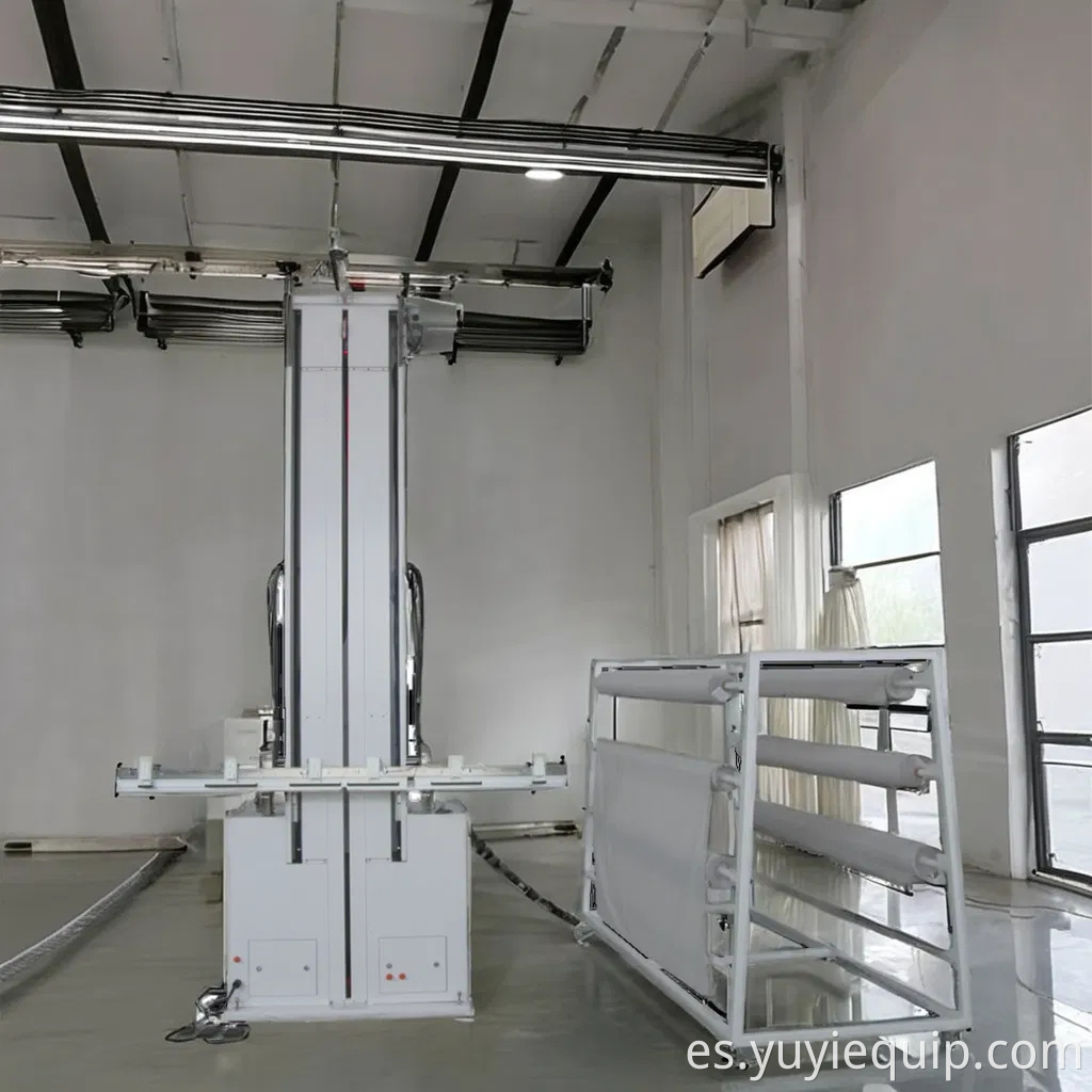 Máquina cortadora de cortina vertical semiautomática Yuyi eficaz 1,2 kw 220 V con 1 año de garantía